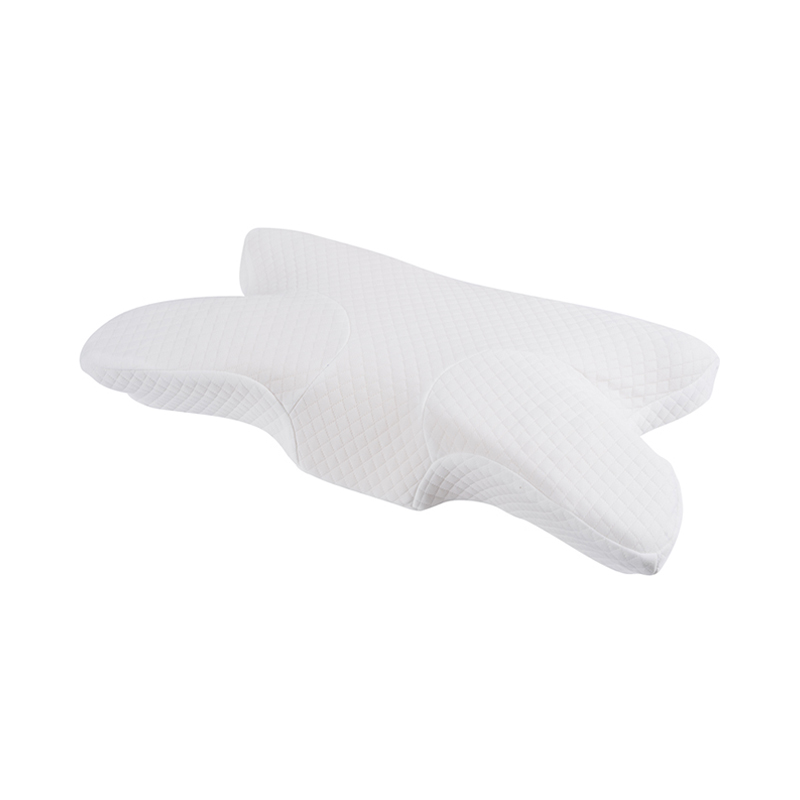 Patent Cowhorn Double Wing Butterfly Shaped Neck Memory Foam Pillow